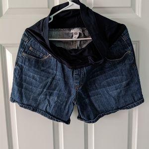 Maternity Jean Shorts